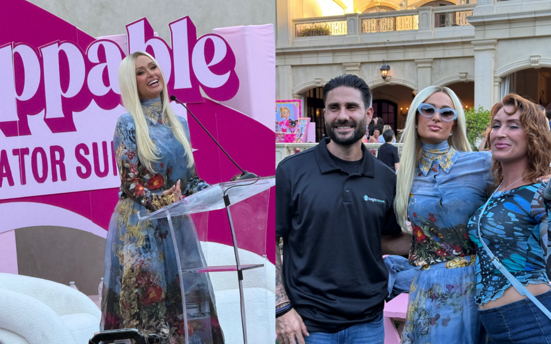 Caitlyn Baer and Insight Recovery’s Jon Baer Attend Paris Hilton’s UNSTOPPABLE ADHD Creator Summit